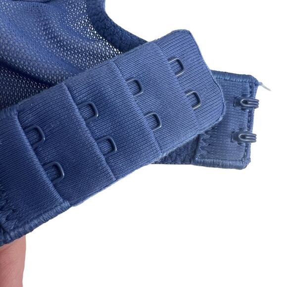 Victoria's Secret Body By Victoria Lined Perfect Coverage Womens 34C Blue Lace - Picture 5 of 8